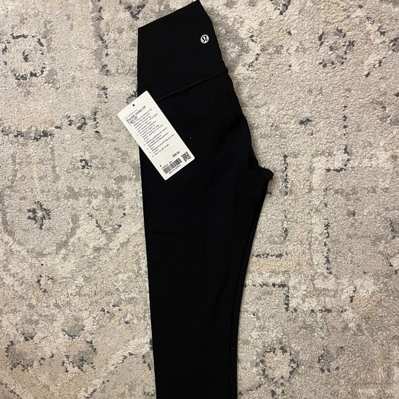 TWO PAIRS - NEW Lululemon Wunder Under HR Tight 28" Black - Size 4 - Picture 2 of 4